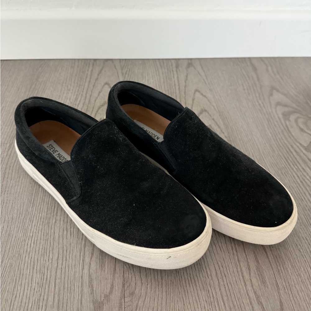 Steve Madden suede sneakers